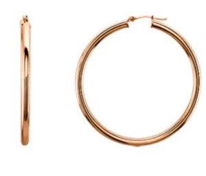 14K Hoops