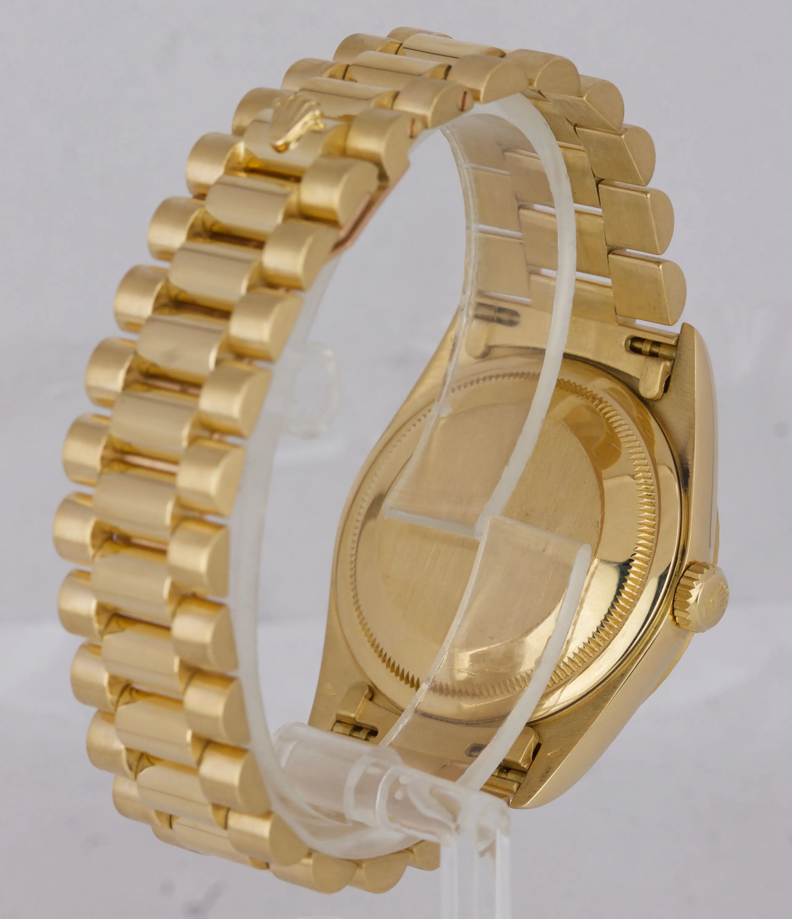 1993 Rolex Day-Date President 36mm Double Quickset 18K Yellow Gold Watch 18238