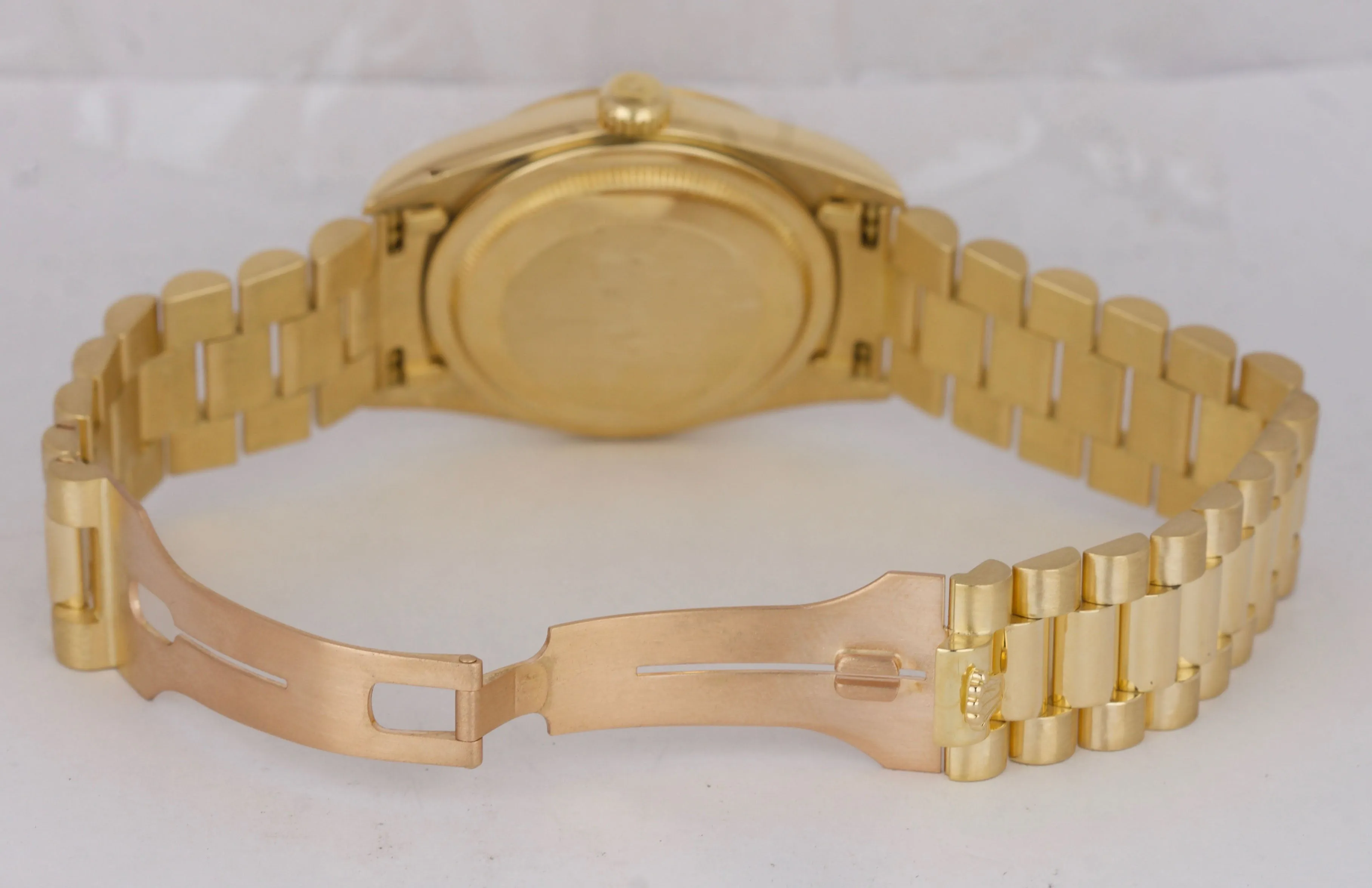 1993 Rolex Day-Date President 36mm Double Quickset 18K Yellow Gold Watch 18238