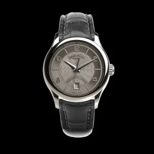 ARMAND NICOLET M02-4 MEN'S AUTOMATIC GREY STRAP GREY DIAL WATCH