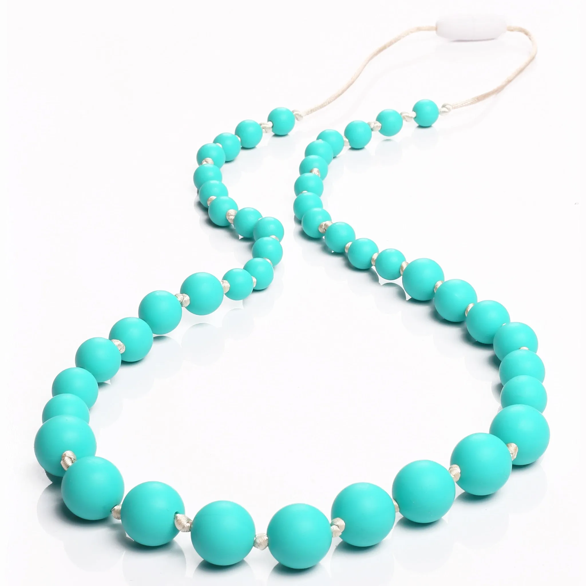 Audrey Teething Necklace - Turquoise