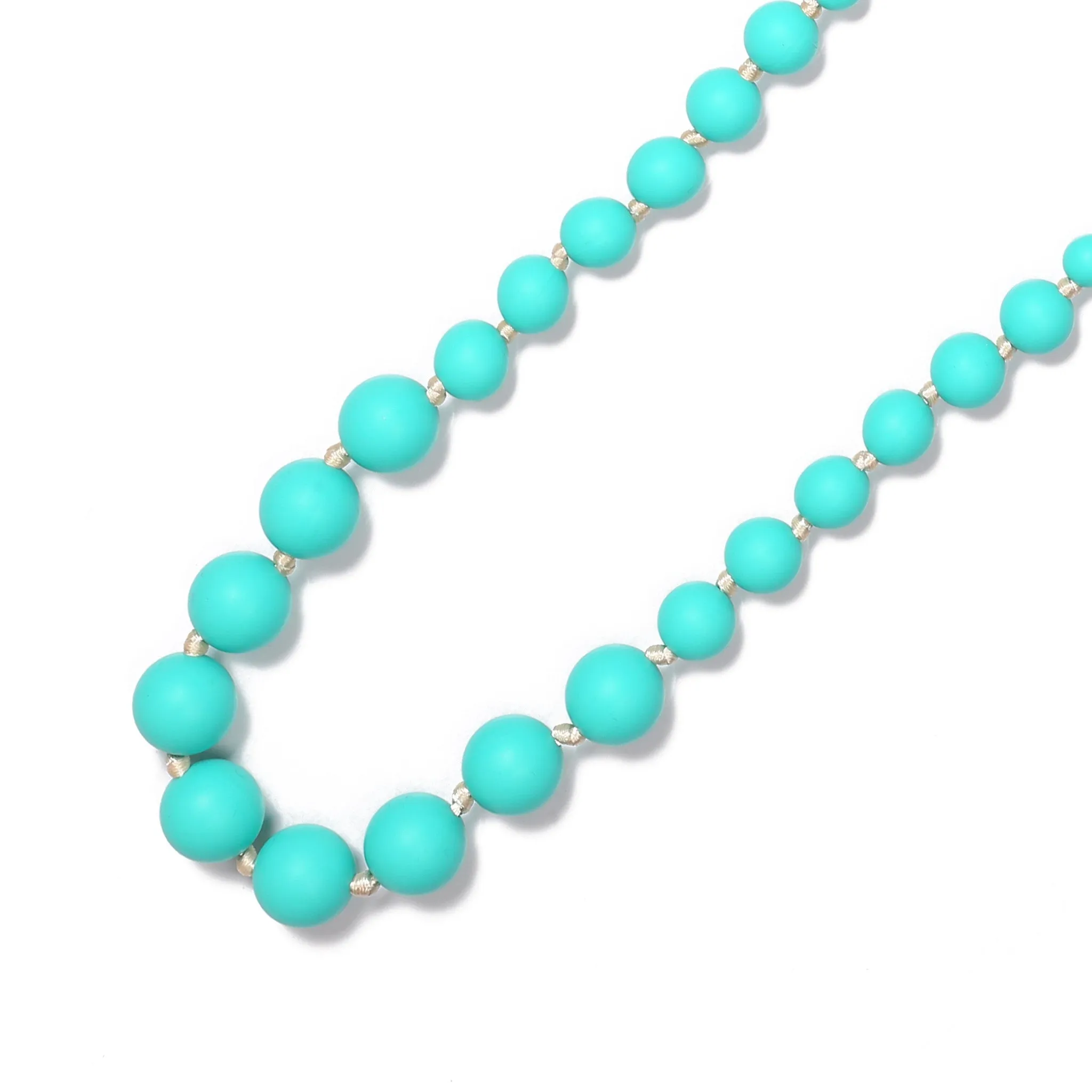 Audrey Teething Necklace - Turquoise
