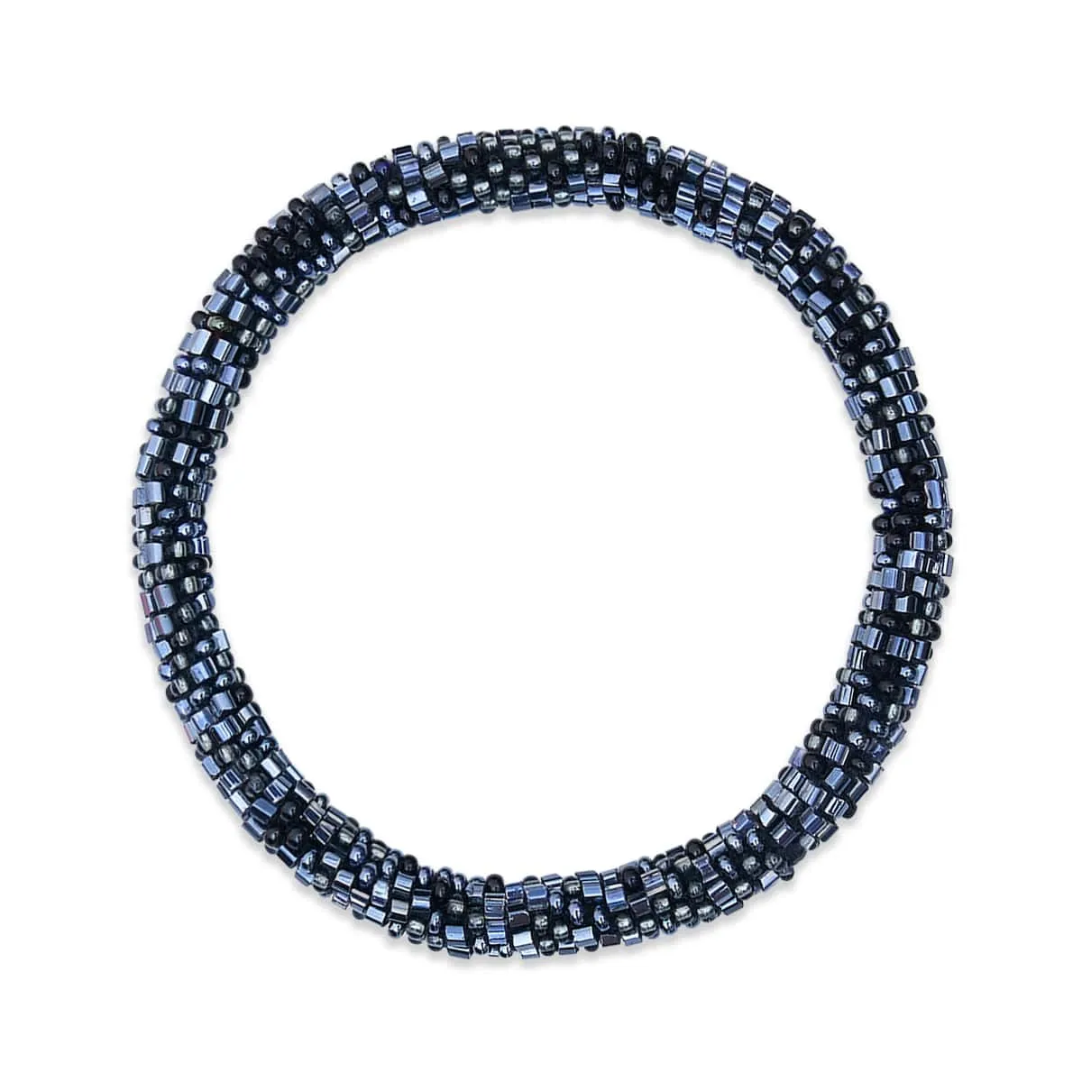 Bermuda Triangle | Himalayan Glass Bead Bracelet