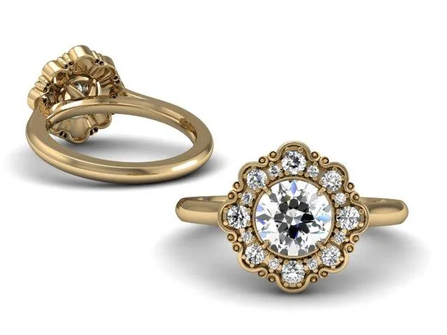 Bostonian Charlotte - Custom Engagement Ring