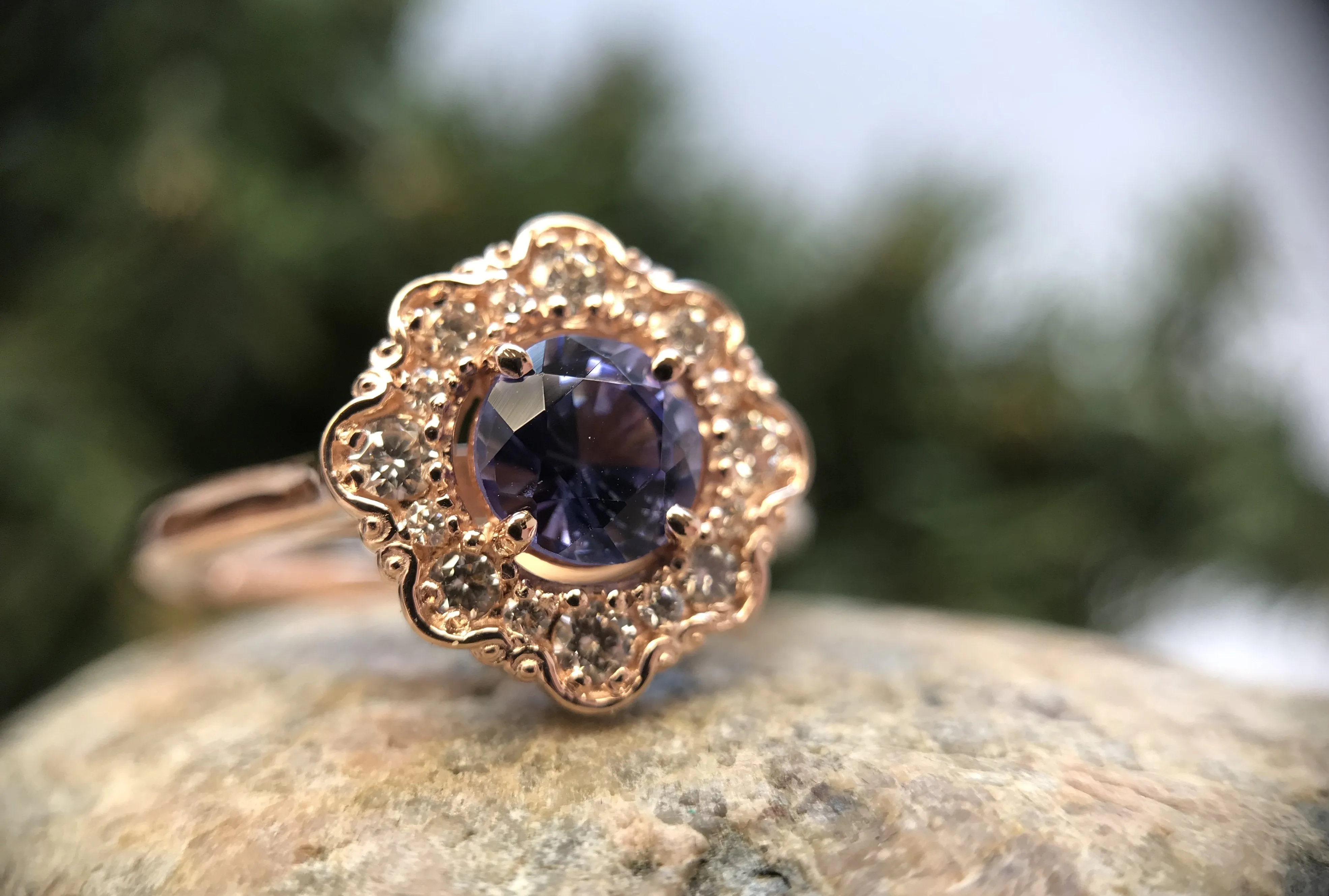 Bostonian Charlotte - Custom Engagement Ring