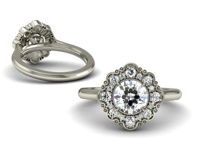 Bostonian Charlotte - Custom Engagement Ring
