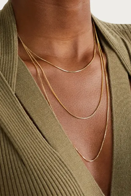 BOX CHAIN NECKLACE