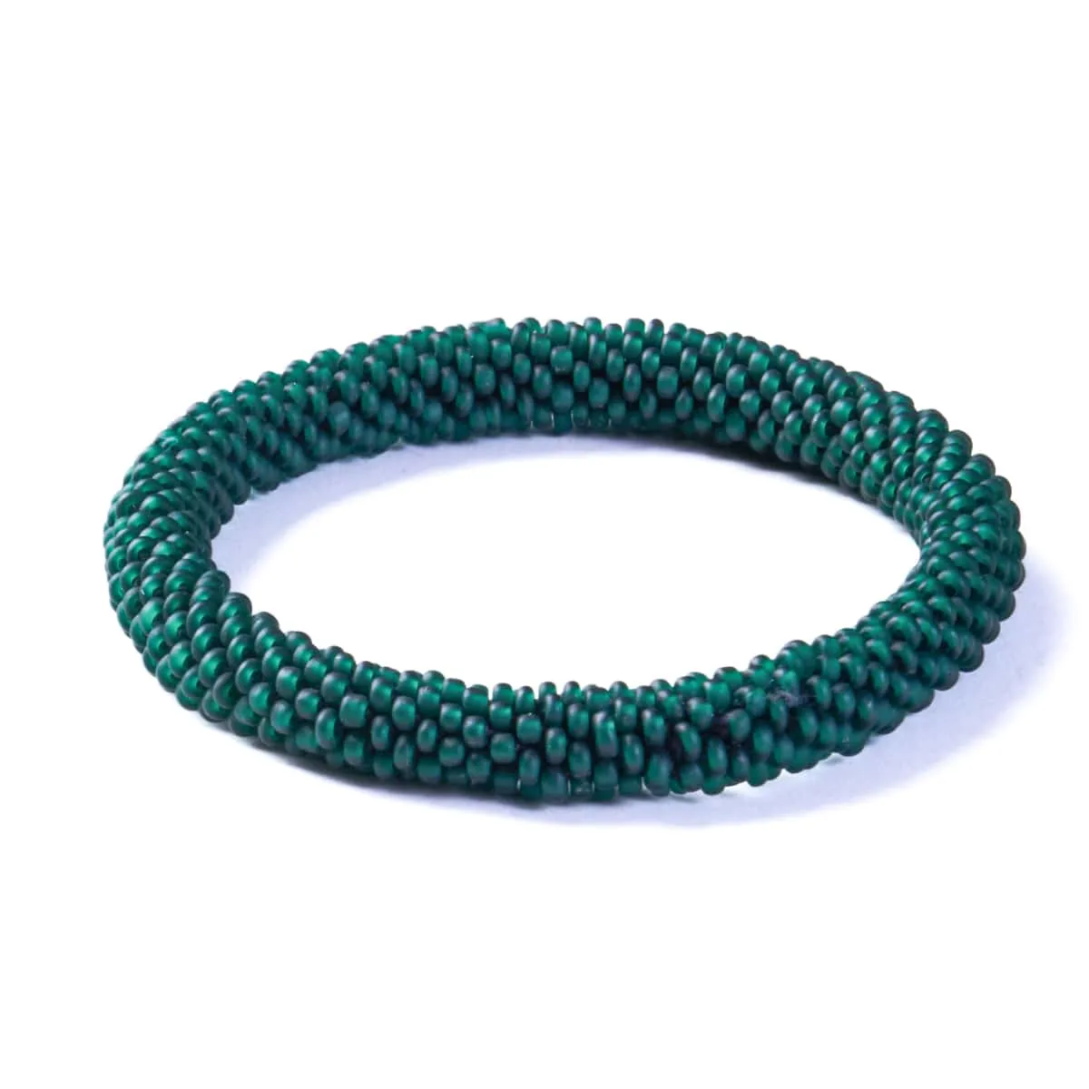 Brunswick Pine | Himalayan Glass Bead Bracelet