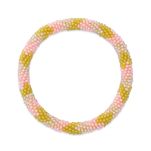 Canteloupes At Dawn | Himalayan Glass Bead Bracelet