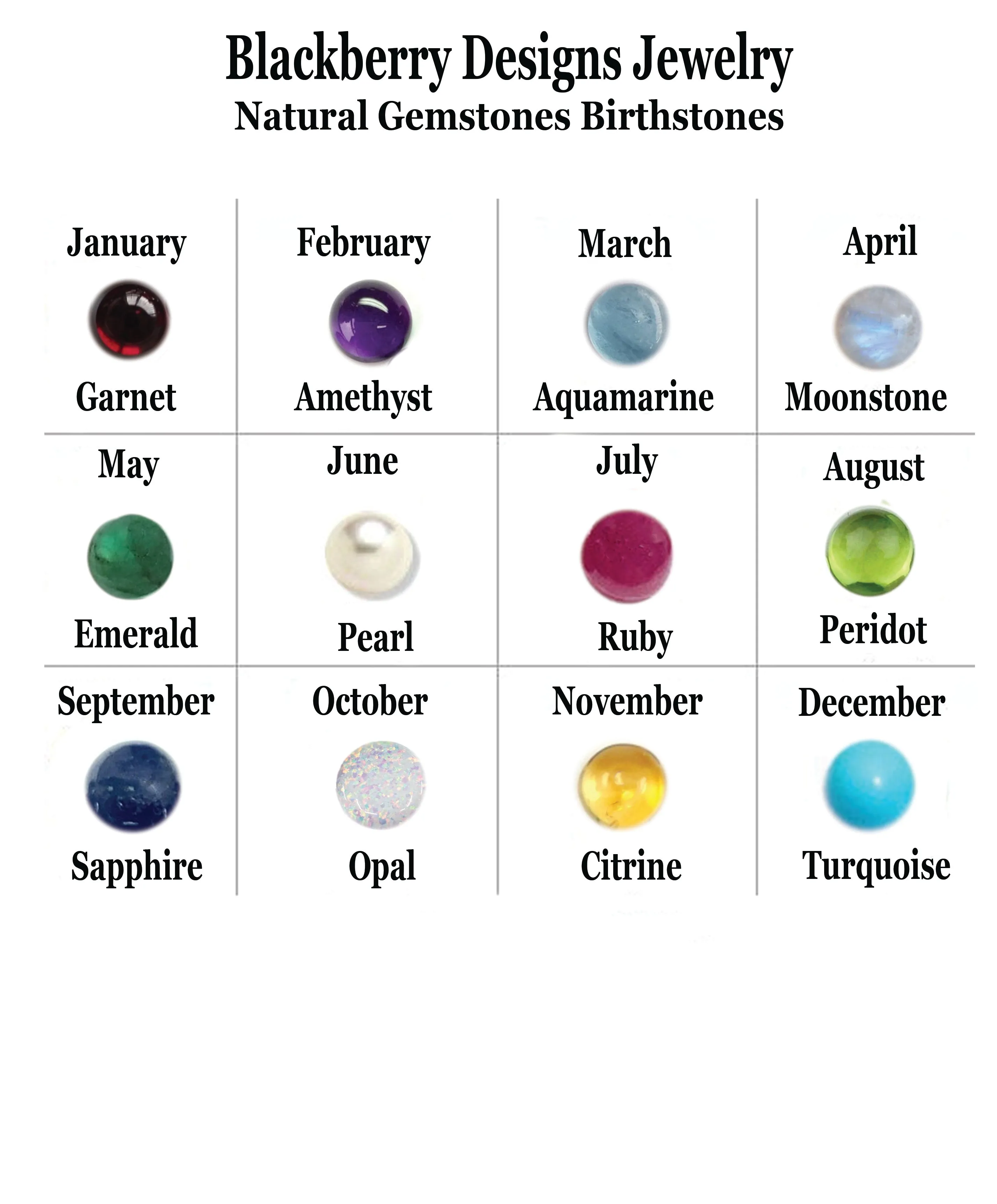 Capricorn Horoscope Gemstone Earrings
