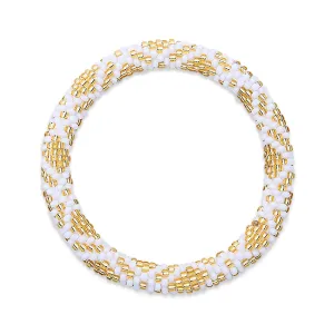 Champagne Spill | Himalayan Glass Bead Bracelet