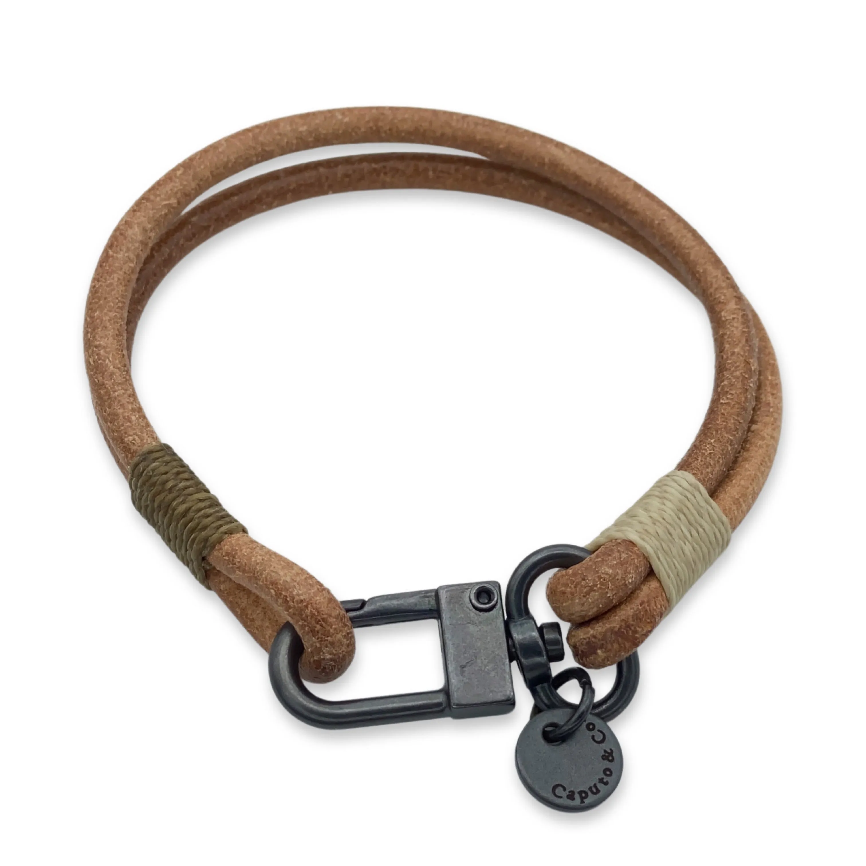 Chunky Craftman Leather Bracelet