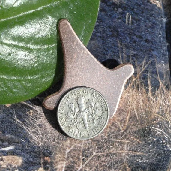 Curvy Teardrop blanks for layered pendants, earrings, or bracelets