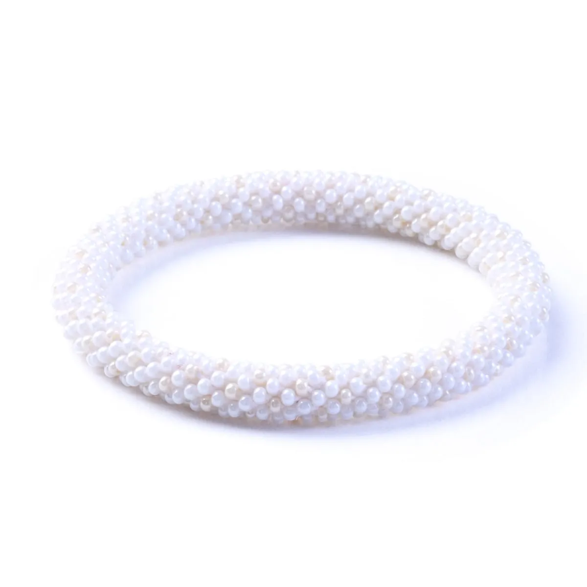 Denali Peaks | Himalayan Glass Bead Bracelet