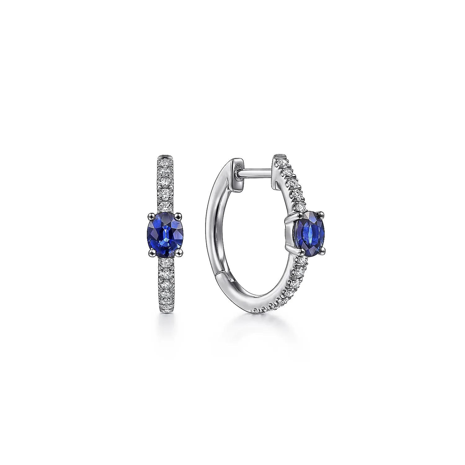 Diamond & Gemstone Huggies