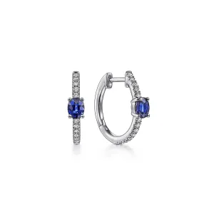 Diamond & Gemstone Huggies