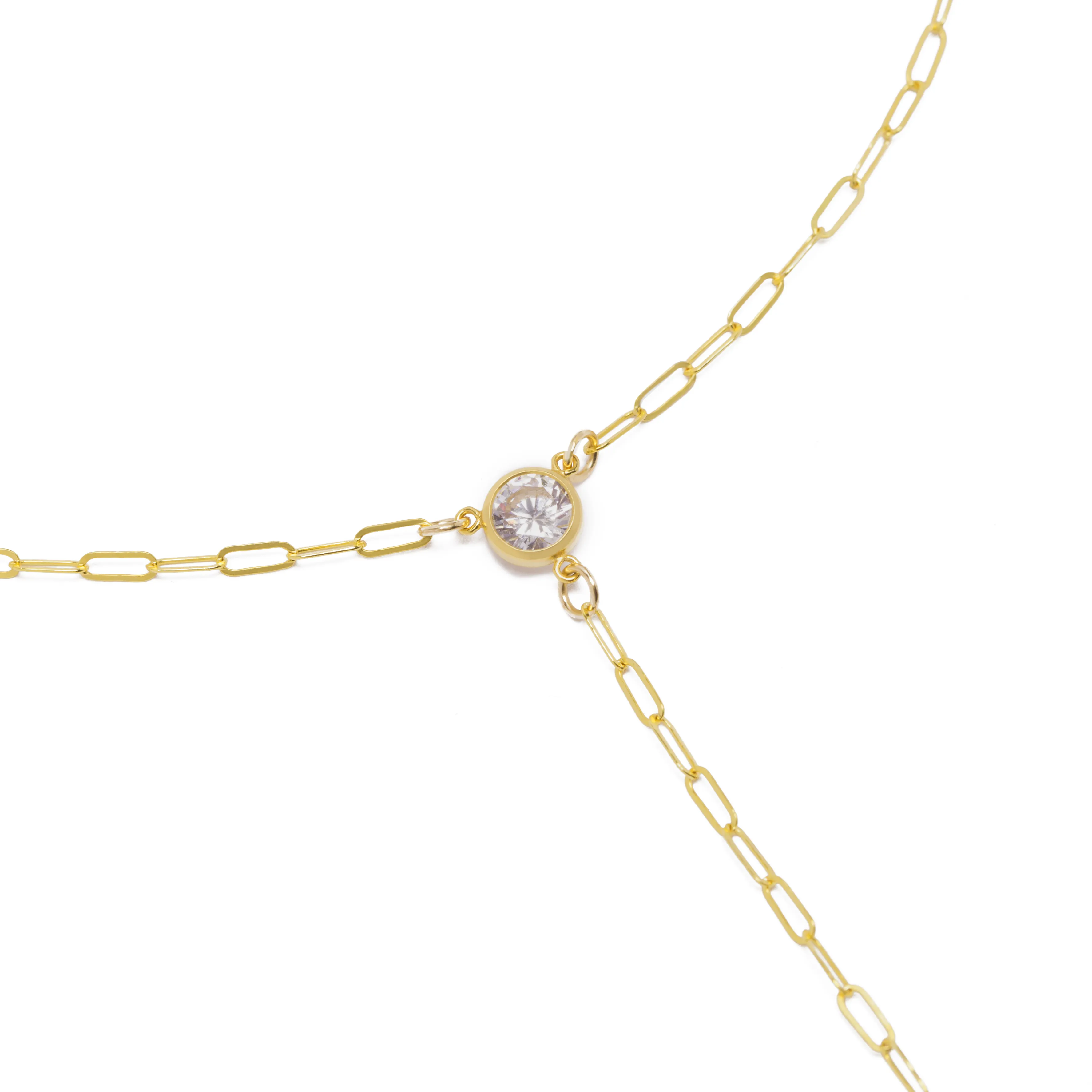 Diamond Lariat Necklace