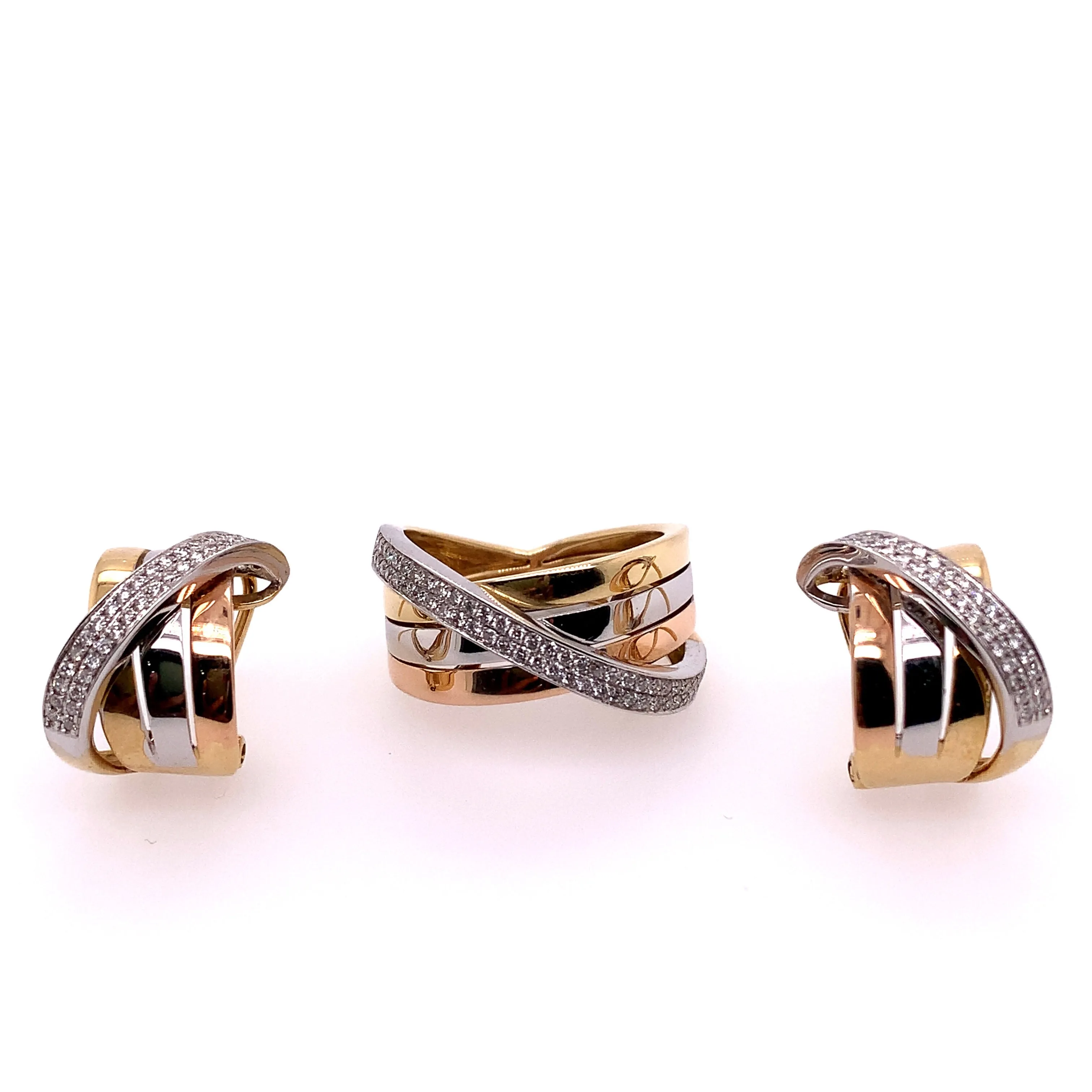 Diamond set Earrings/Rings