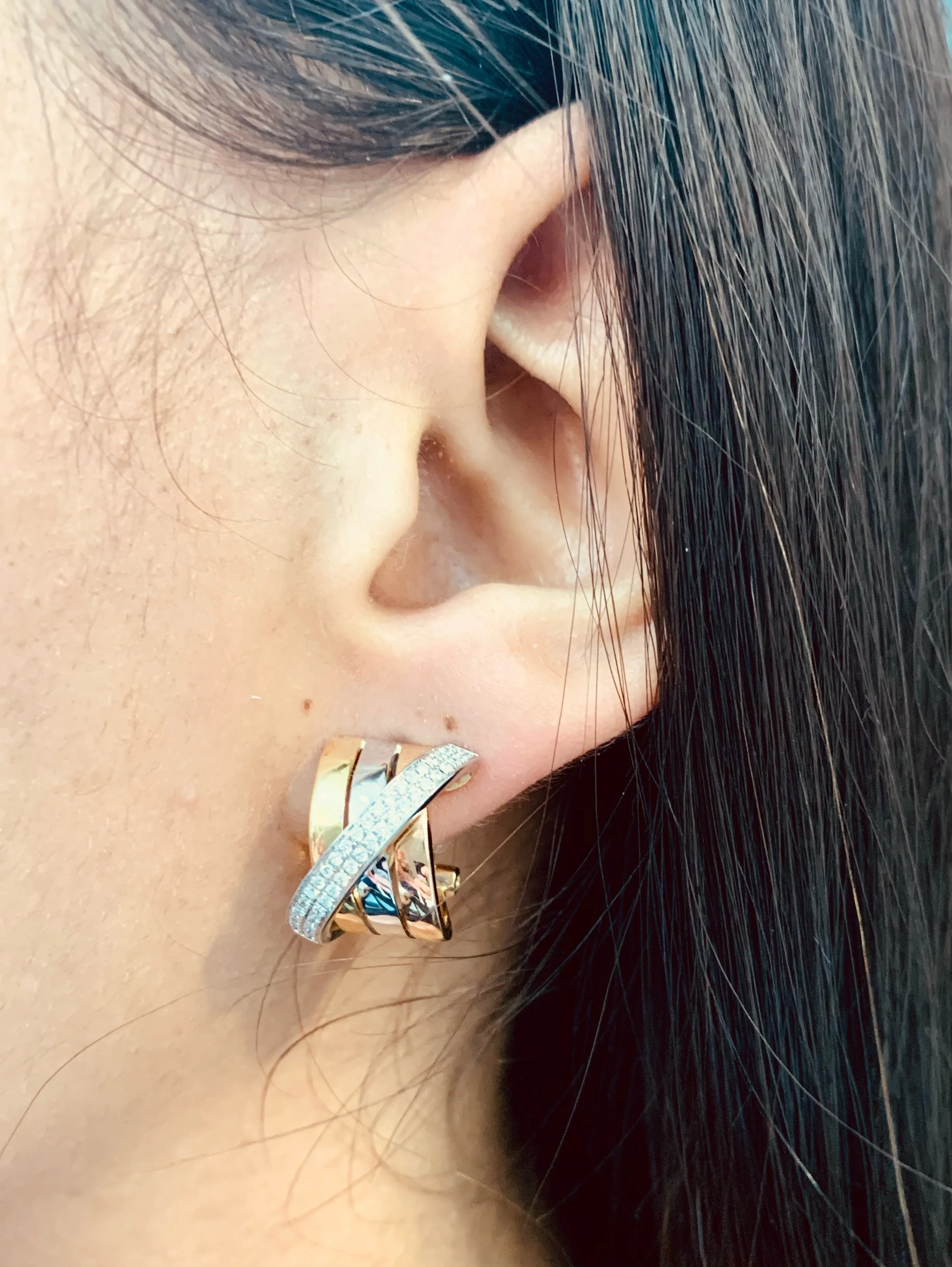 Diamond set Earrings/Rings
