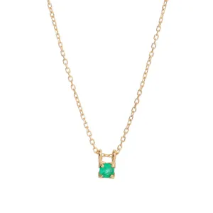 Emerald Petite Era Necklace