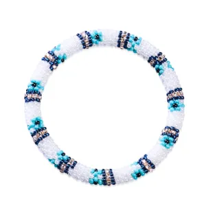 Flower Of The Nile | Himalayan Glass Bead Bracelet