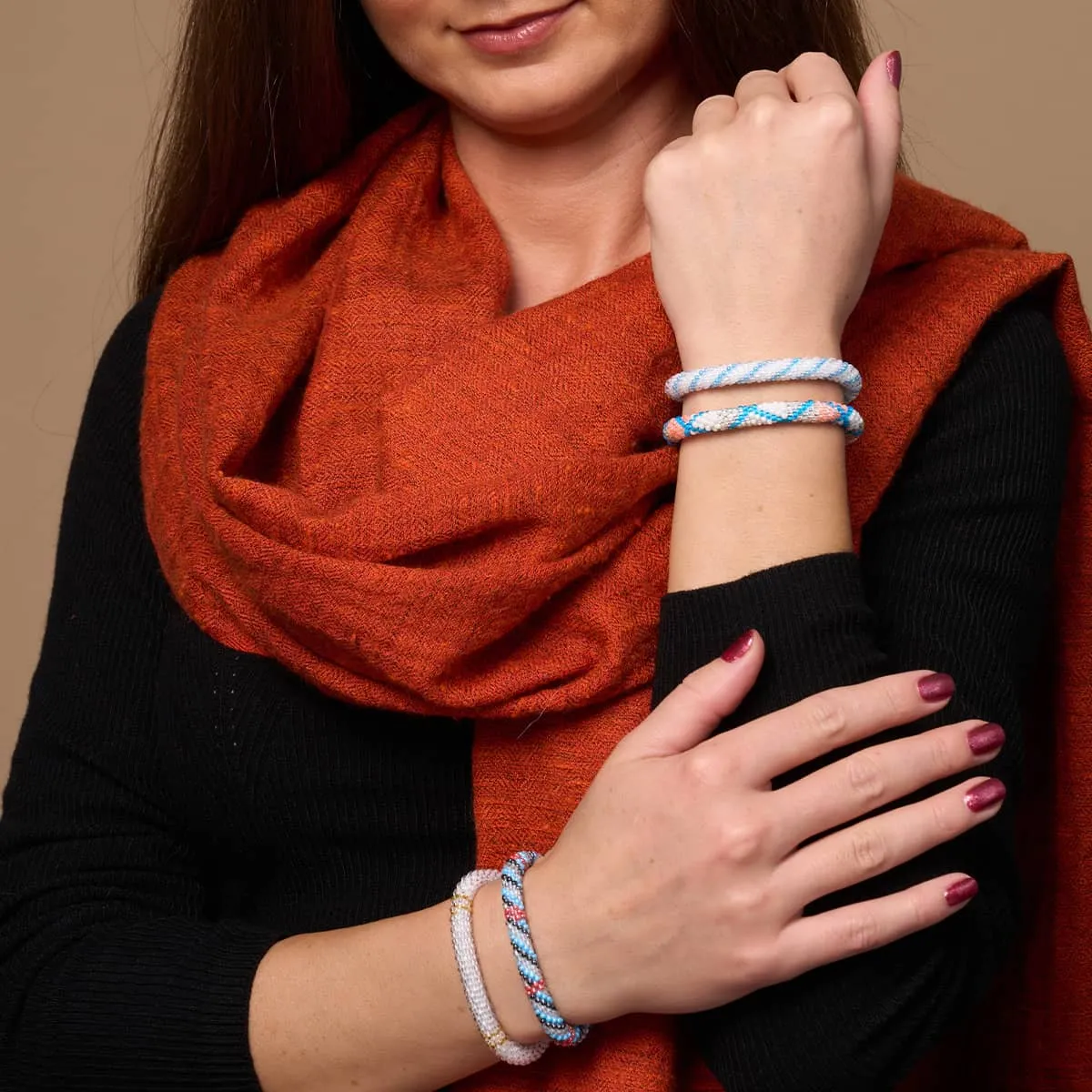Four Horsemen | Himalayan Glass Bead Bracelet