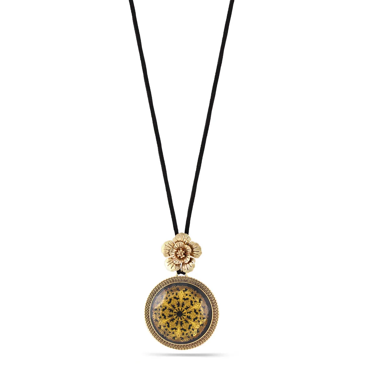 GOLD NECKLACES #195BK1401 (2C3)