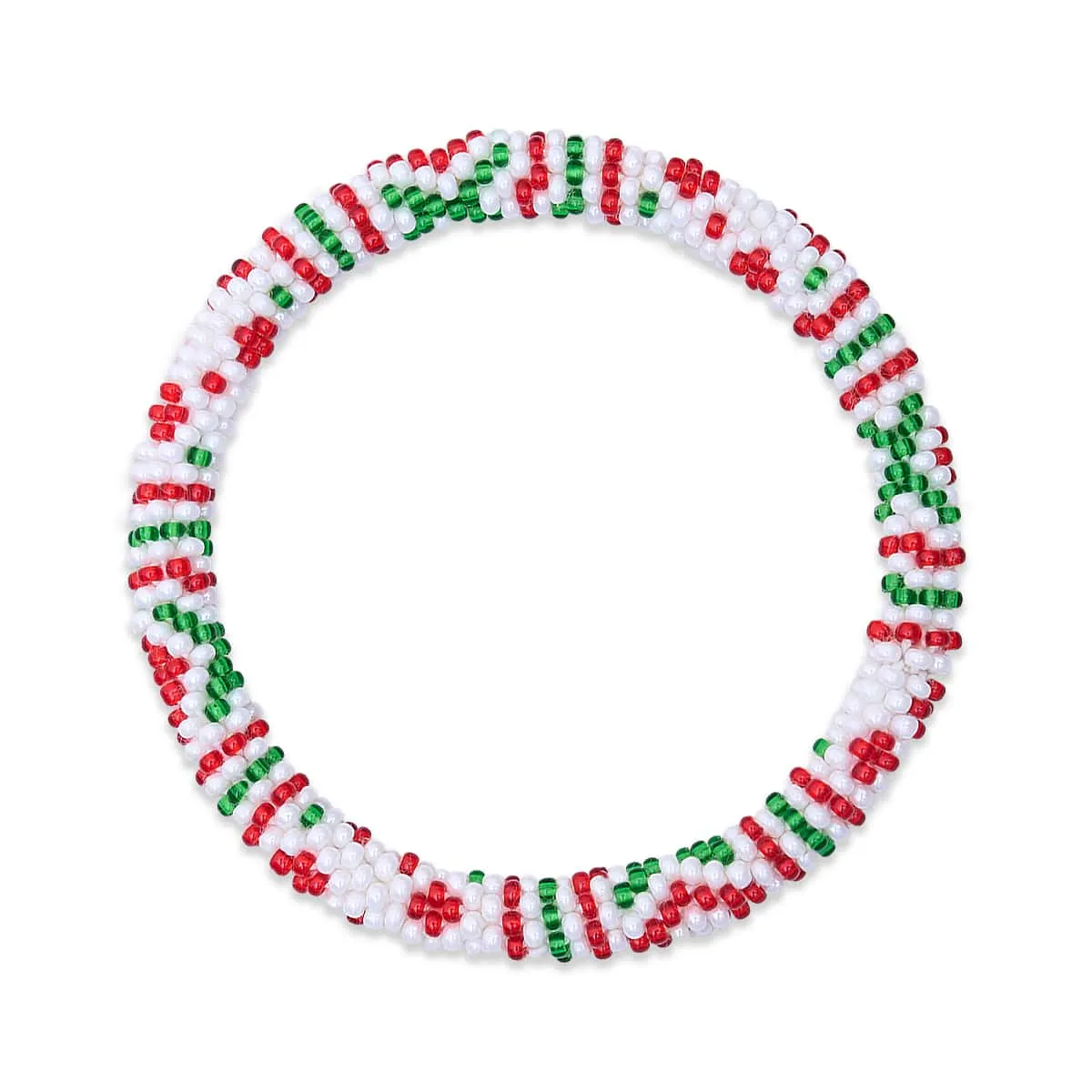 Holiday Sweater | Himalayan Glass Bead Bracelet