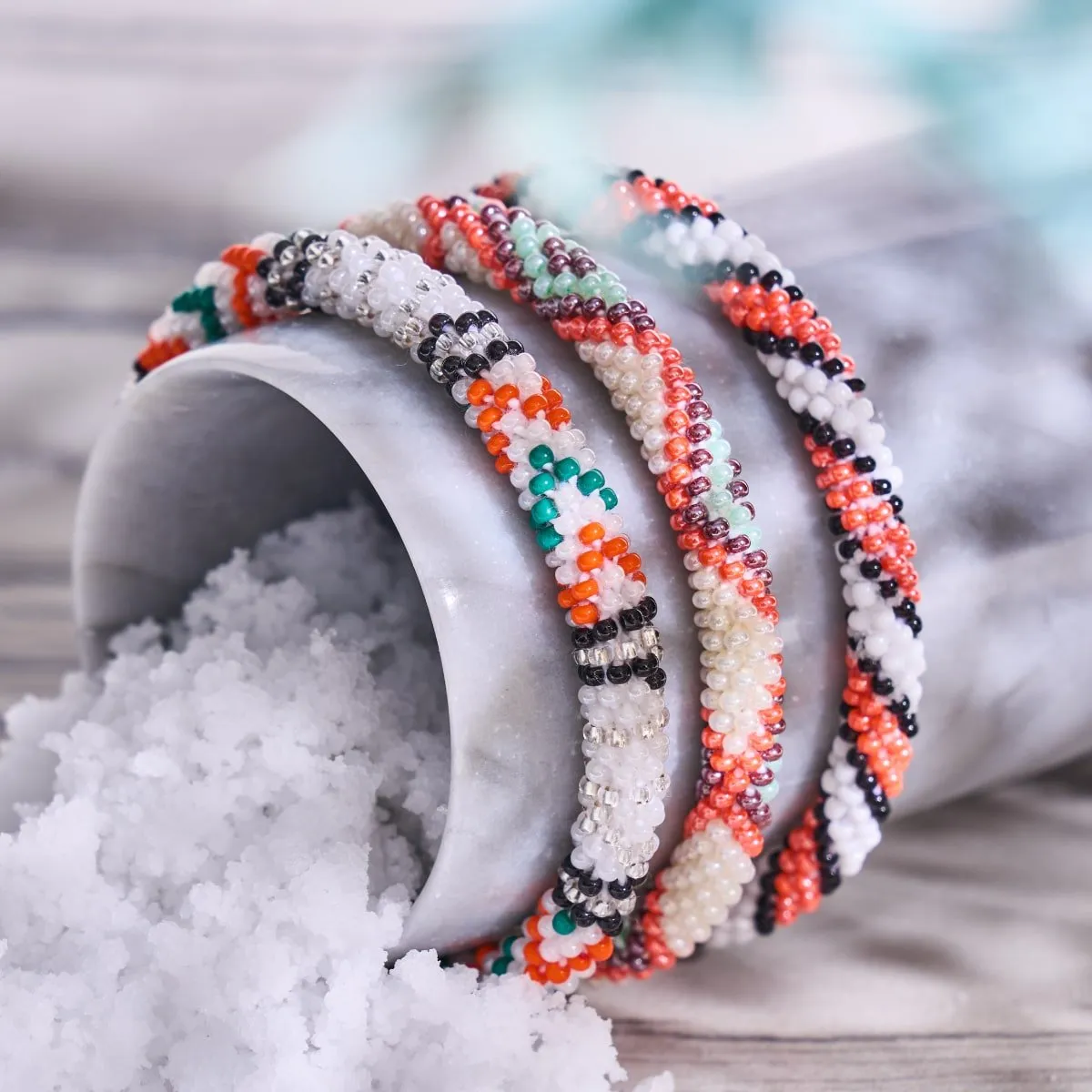 Inner Intuition | Himalayan Glass Bead Bracelet