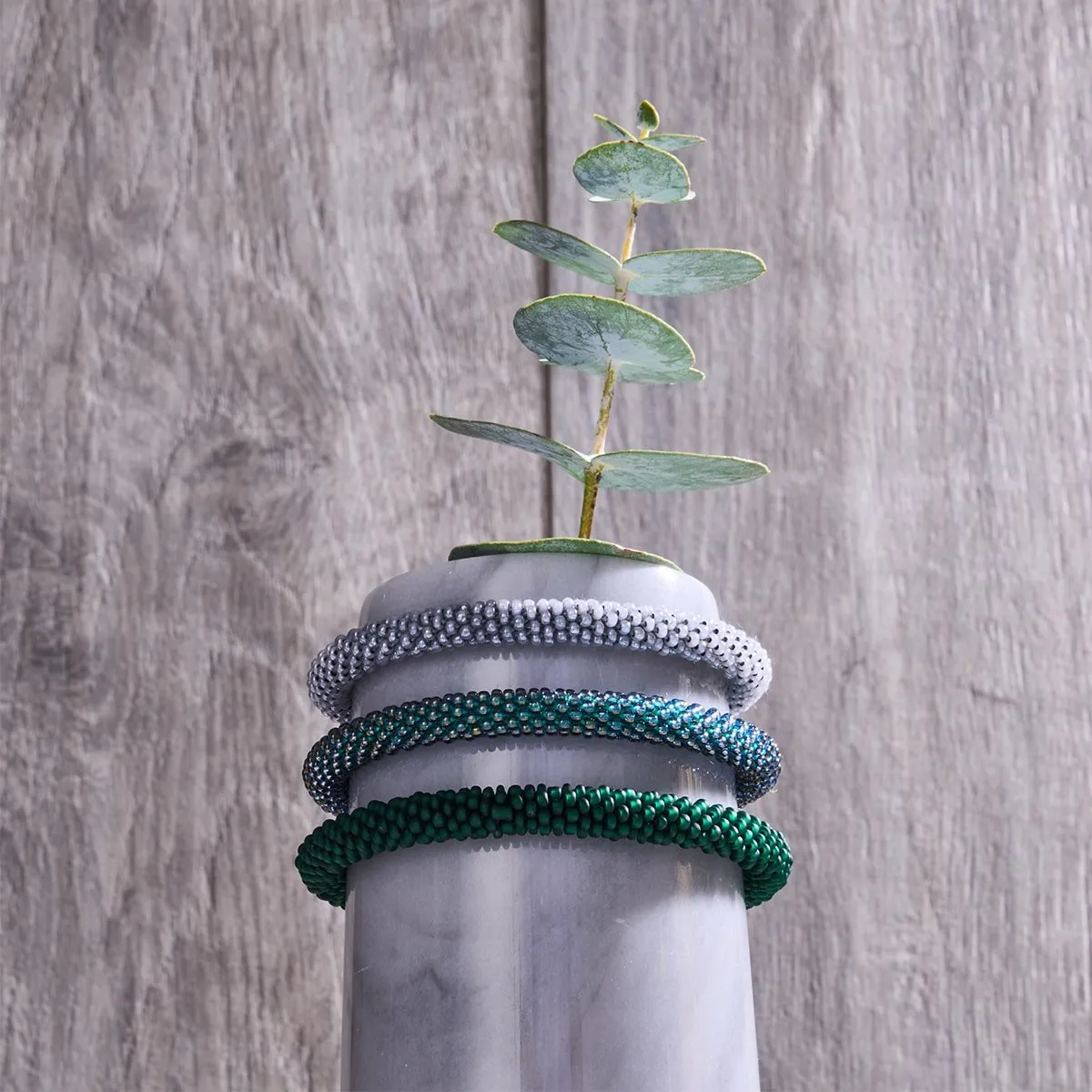 June Bud | Himalayan Glass Bead Bracelet