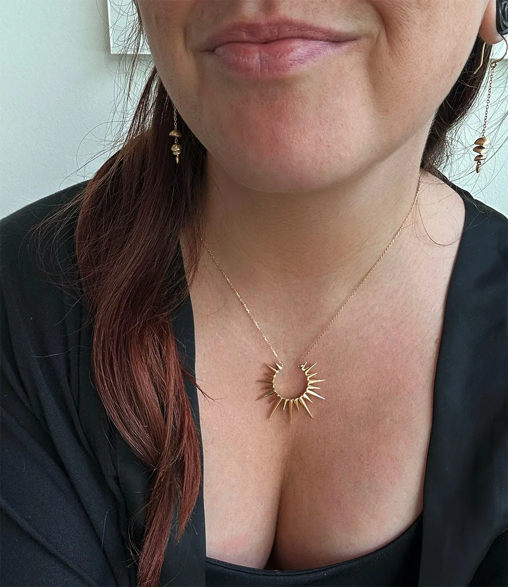 King Sun Pendant Necklace