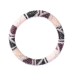 Light Mulberry | Himalayan Glass Bead Bracelet