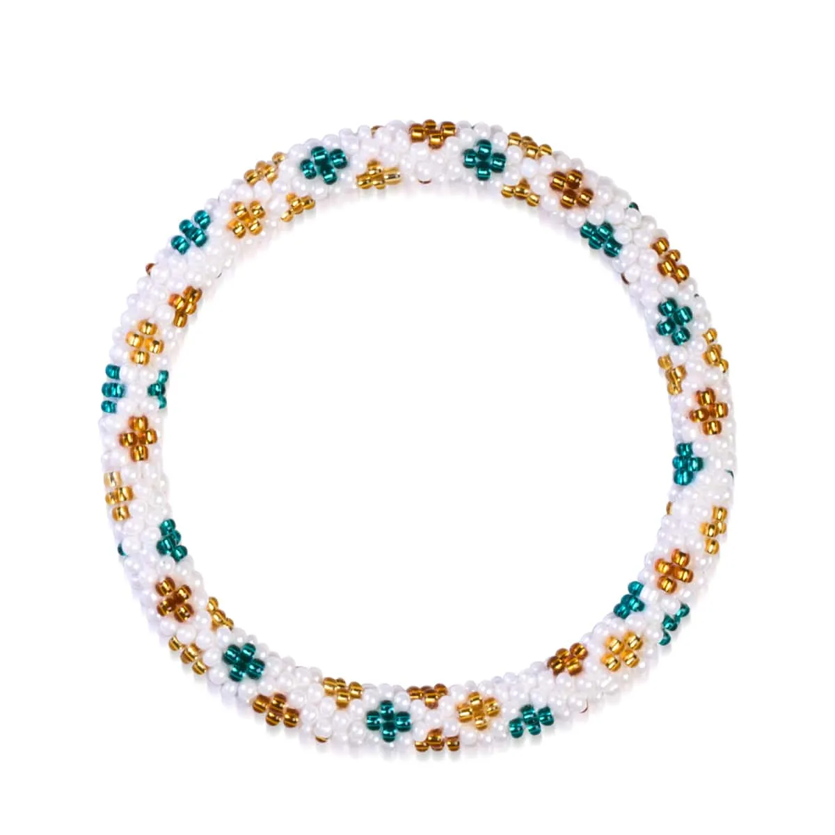 Lucky Garden | Himalayan Glass Bead Bracelet