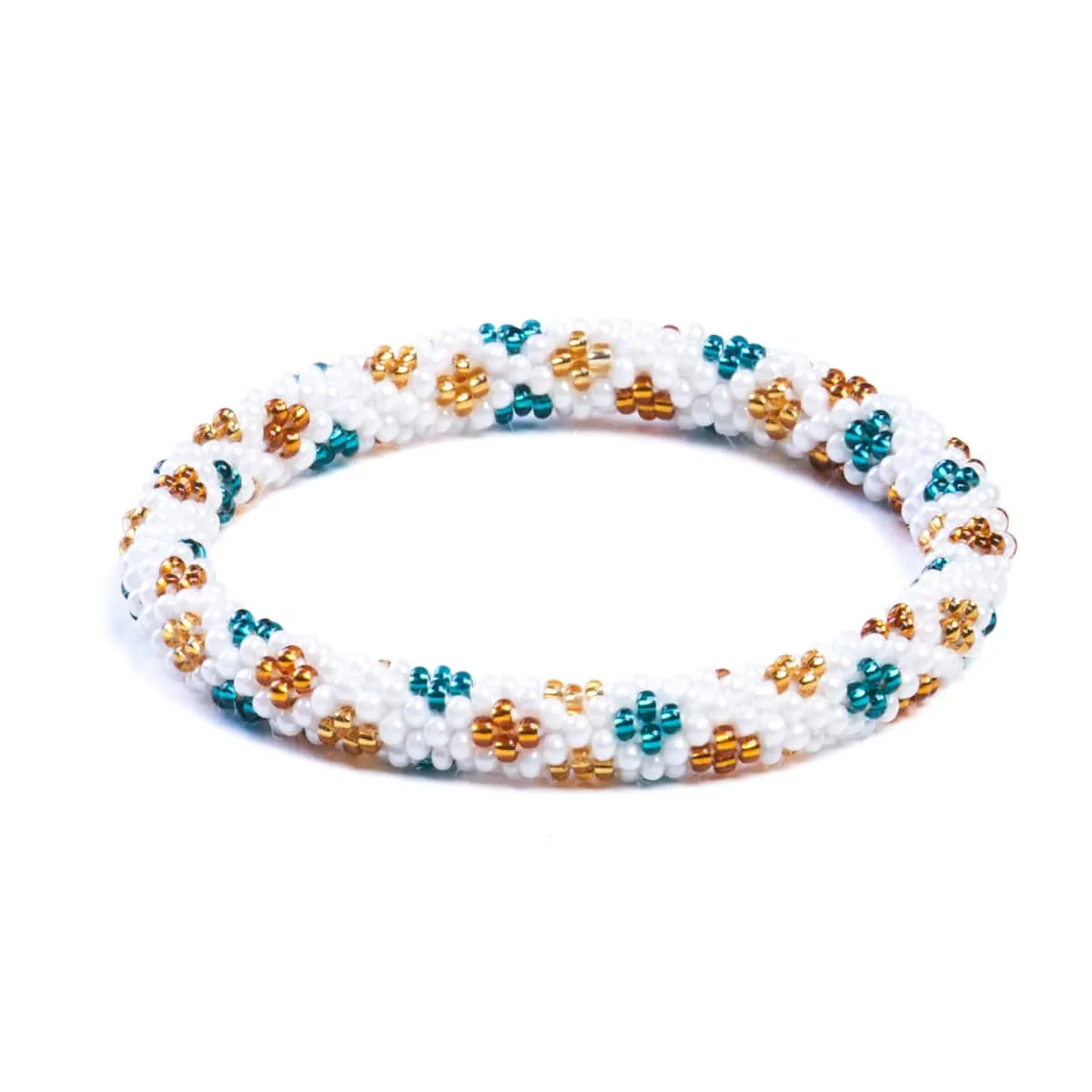 Lucky Garden | Himalayan Glass Bead Bracelet
