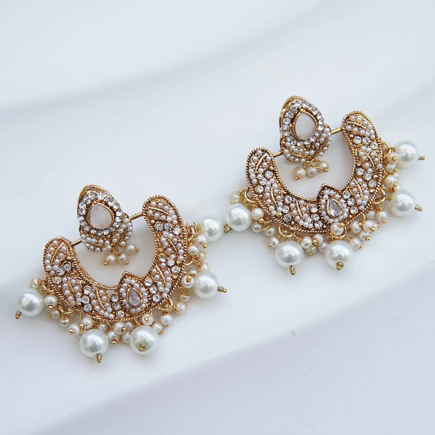 Madrasi Chand Bali Earrings