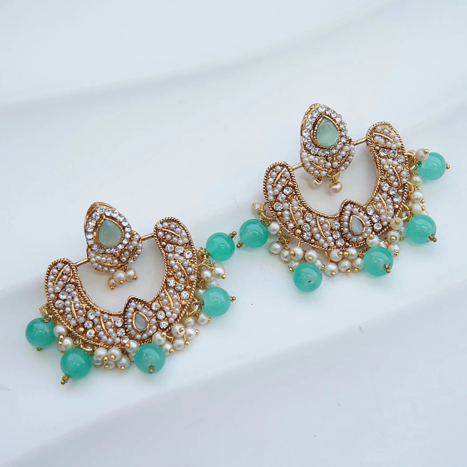 Madrasi Chand Bali Earrings