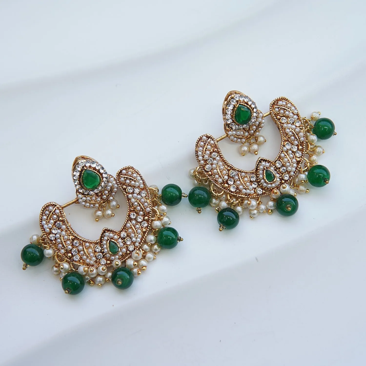 Madrasi Chand Bali Earrings