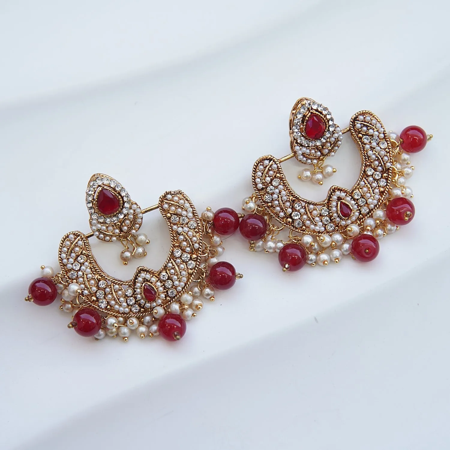Madrasi Chand Bali Earrings