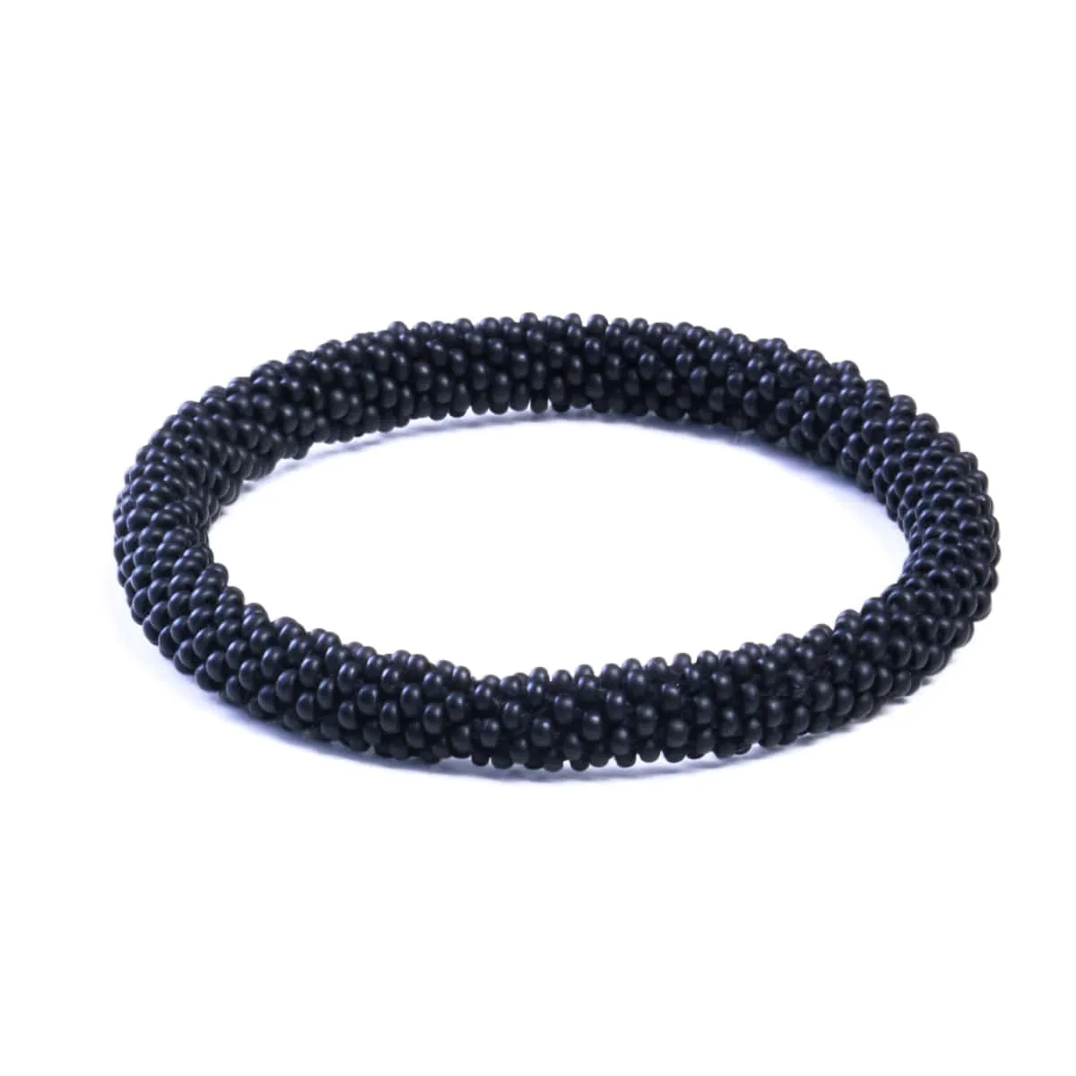 Midnight Valley | Himalayan Glass Bead Bracelet