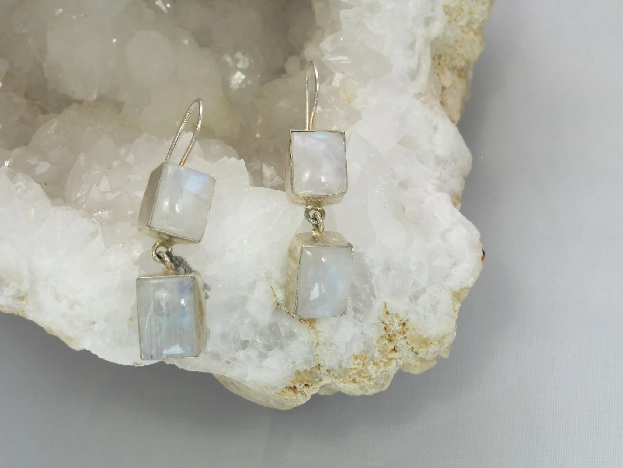 Moonstone Earring Set 2