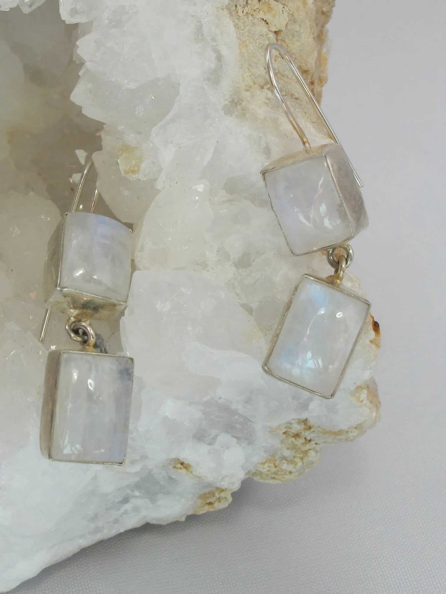 Moonstone Earring Set 2