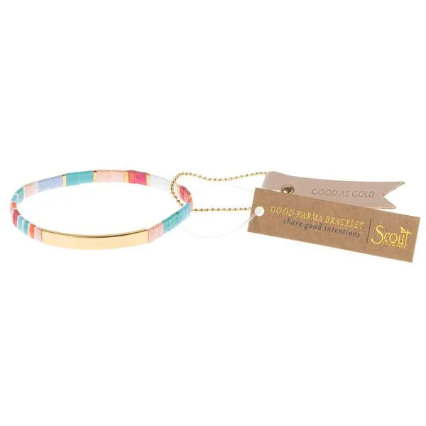 New colors!! Good Karma Miyuki Bracelet- assorted styles