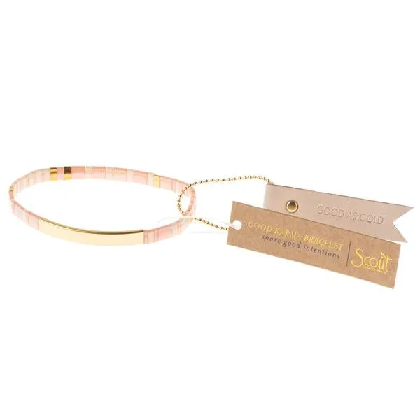 New colors!! Good Karma Miyuki Bracelet- assorted styles