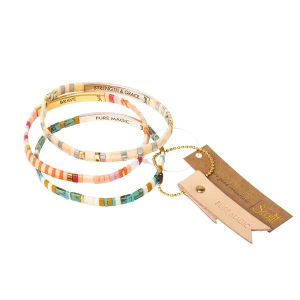 New colors!! Good Karma Miyuki Bracelet- assorted styles