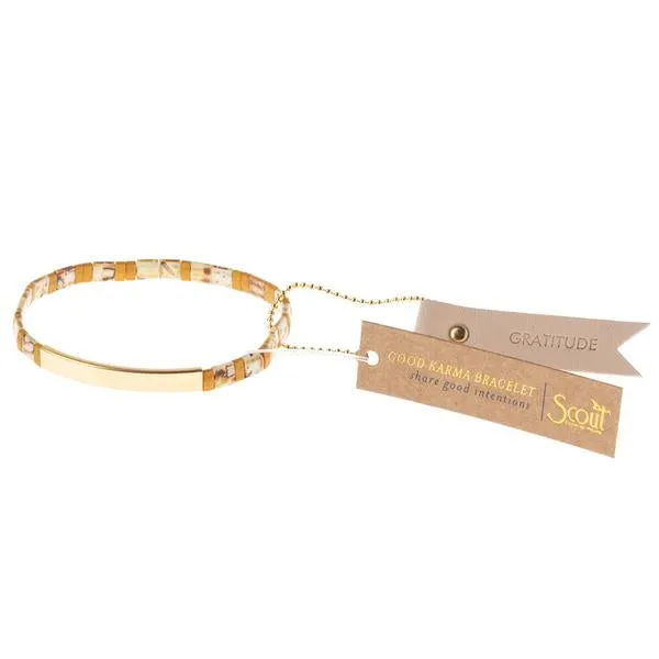 New colors!! Good Karma Miyuki Bracelet- assorted styles