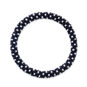 Night Sky | Himalayan Glass Bead Bracelet