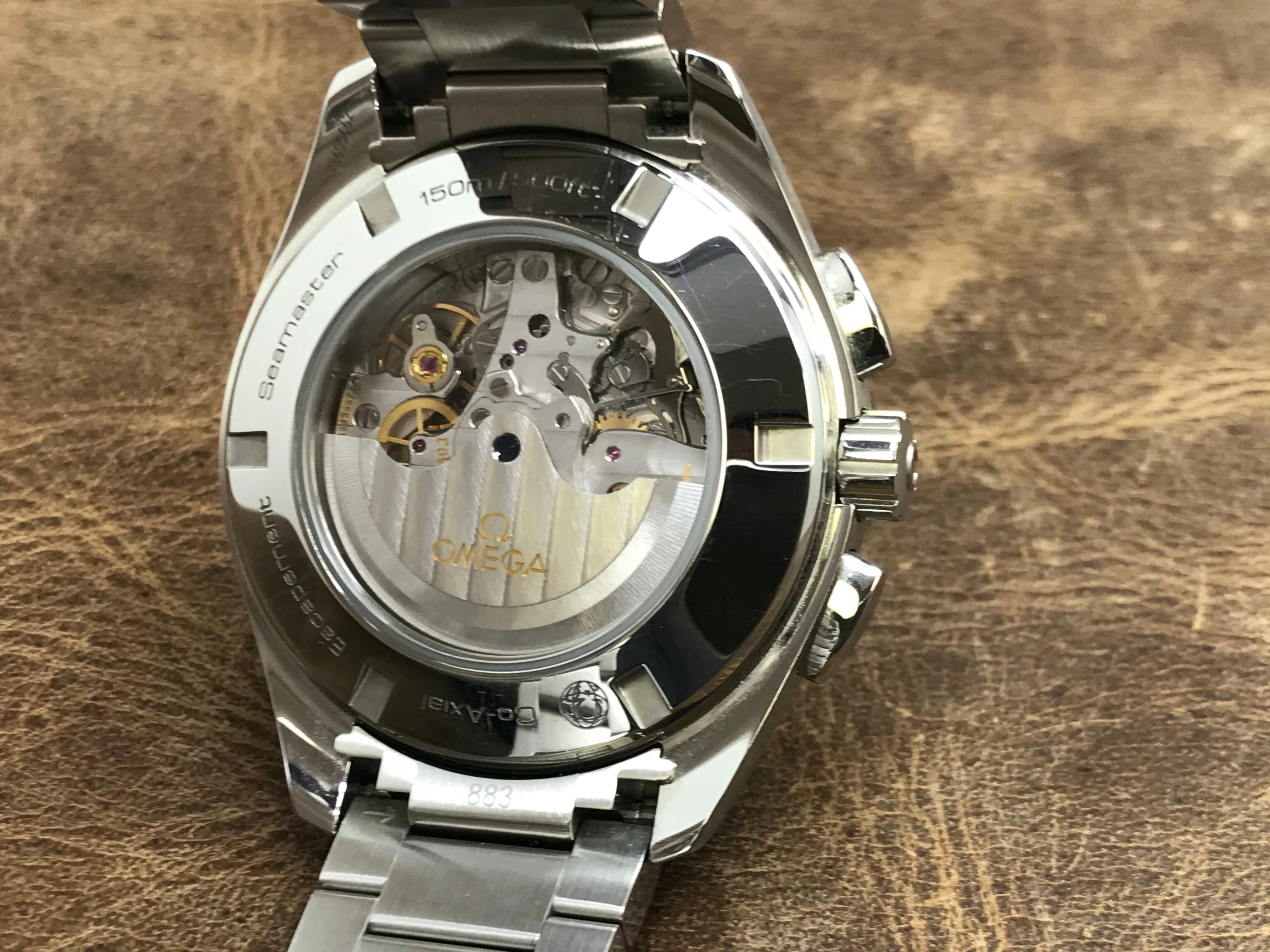 Omega Seamaster Aqua Terra 150m GMT 231.10.44.52.04.001 White Dial Automatic Men's Watch