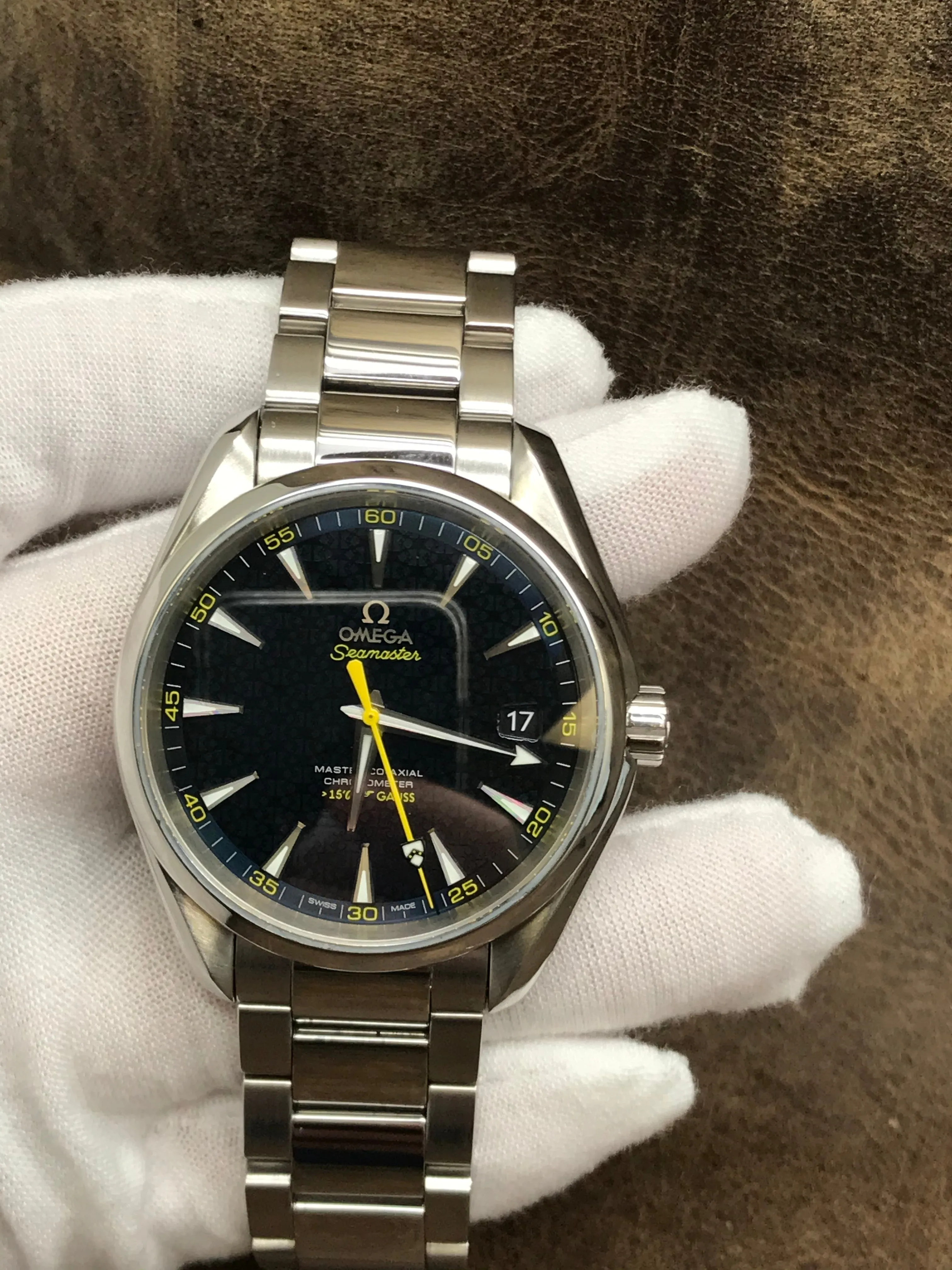 Omega Seamaster Aqua Terra 231.10.42.21.03.004 Blue Dial Automatic Men's Watch