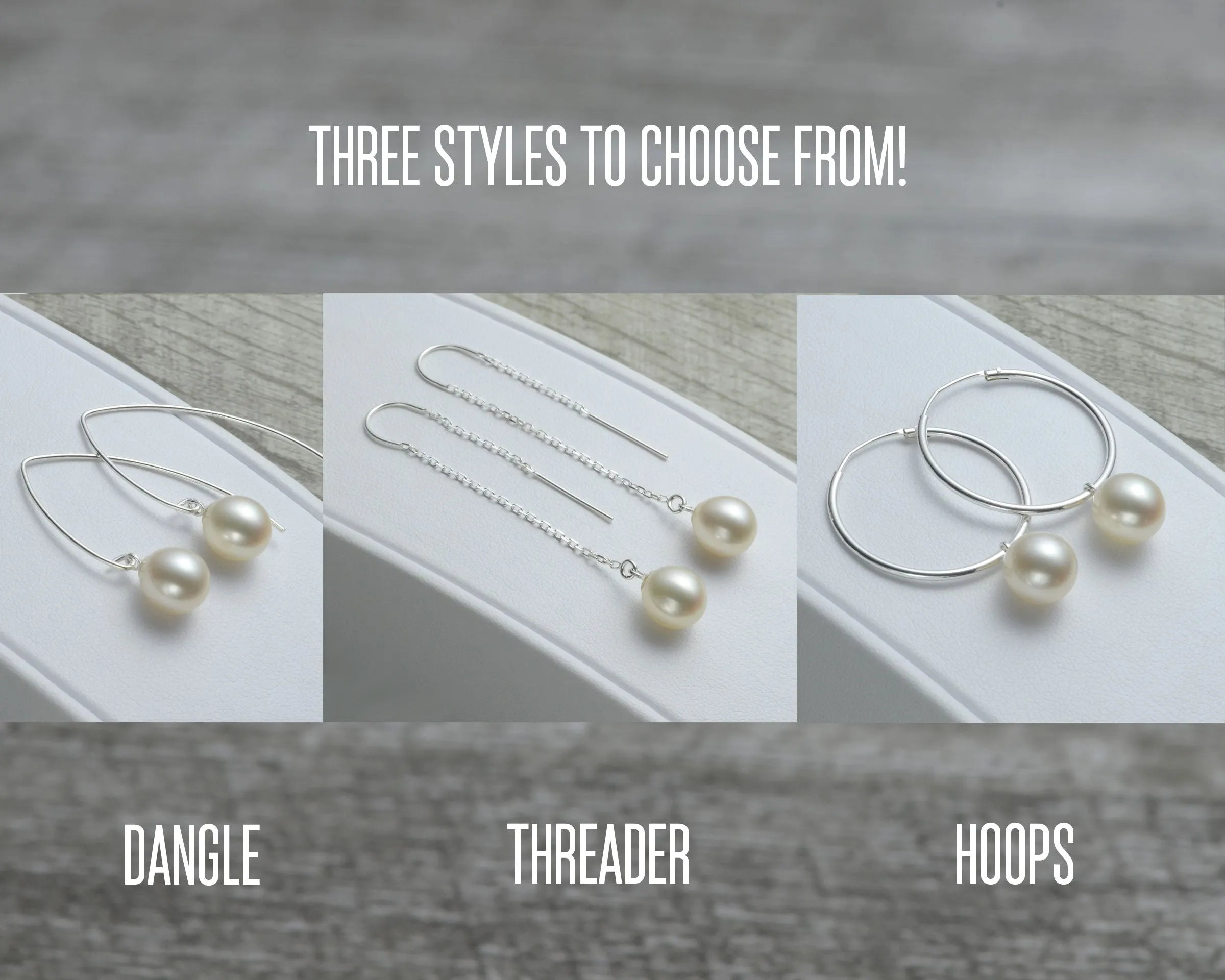 PEARL DANGLE EARRINGS