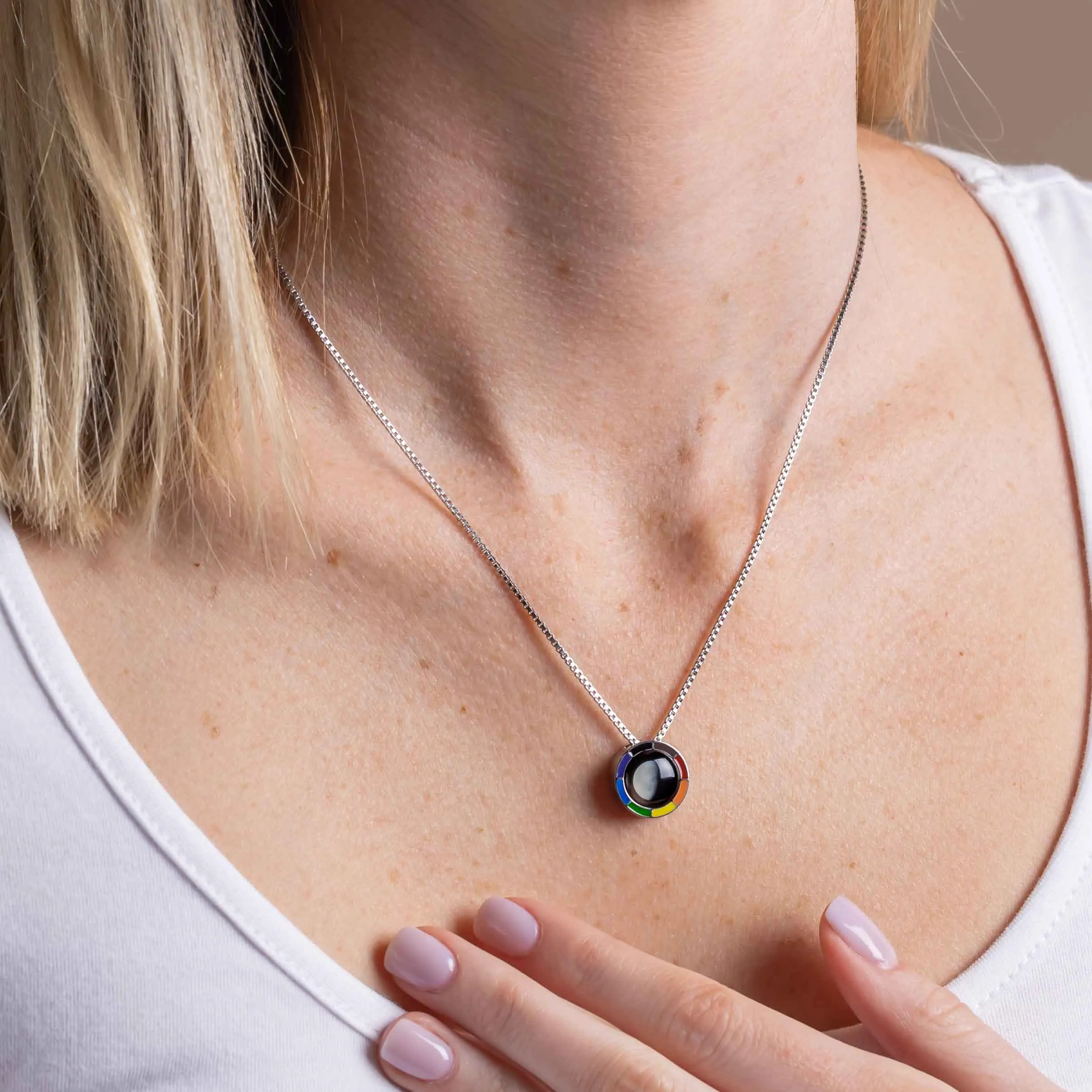 Pride Necklace with Travel Case Bundle